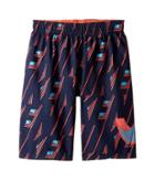 Nike Kids Vivid Swoosh 9 Volley Shorts (big Kids) (bright Crimson) Boy's Swimwear