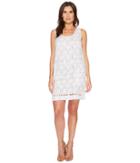 Lilla P Pocket Shift (black Print) Women's Dress