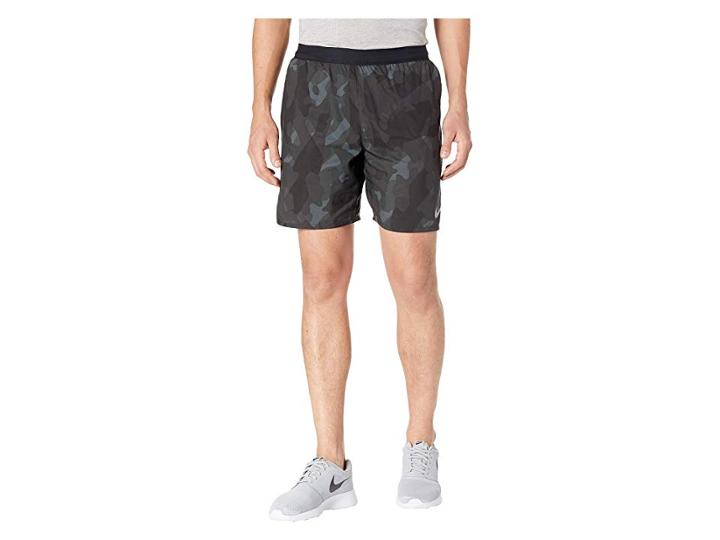 Nike Distance Shorts 7 Bf Camo (black/black) Men's Shorts