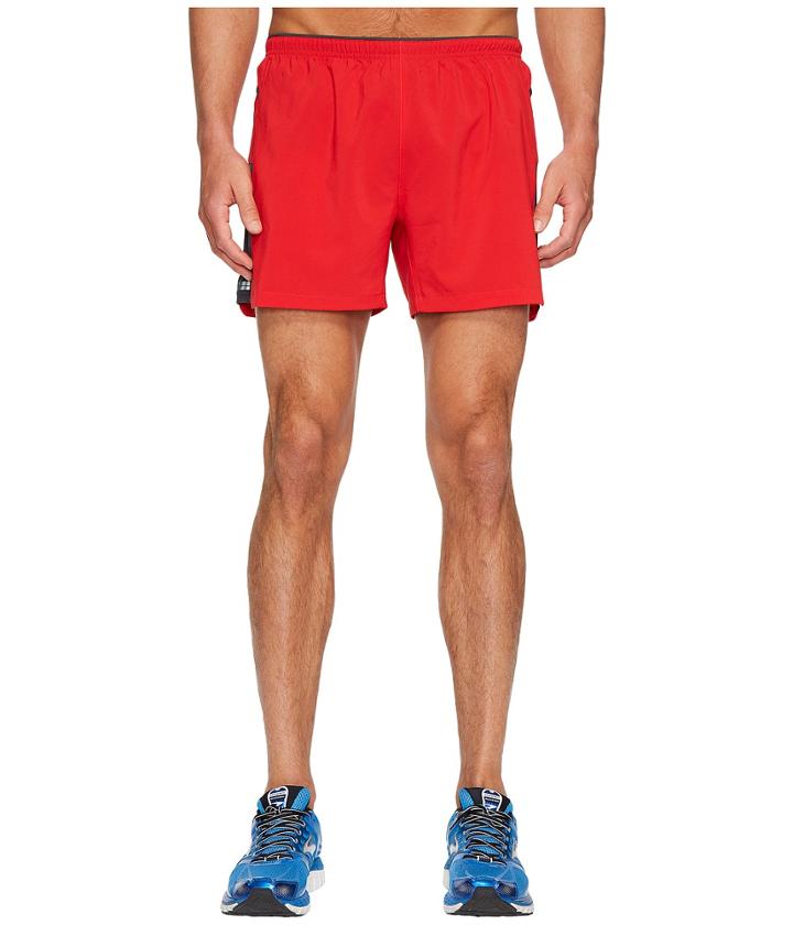 Brooks Sherpa 5 Shorts (blaze/asphalt) Men's Shorts