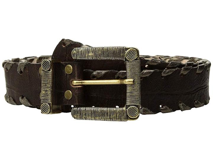 Leatherock 1861 (authentic Gator Cognac) Women's Belts
