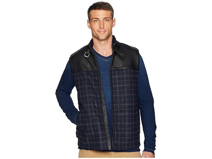 Robert Graham Mcclement Vest (blue) Men's Vest