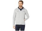 Tommy Jeans Original Zip Hoodie (light Grey Heather) Men's Sweatshirt