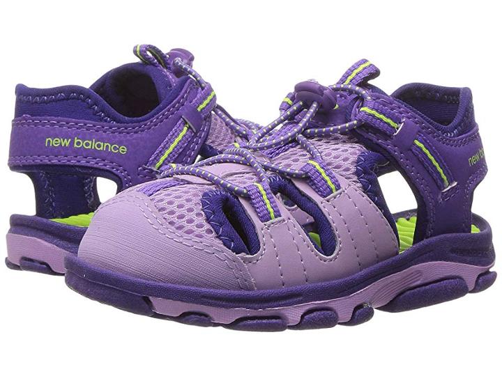 New Balance Kids Adirondack Sandal (toddler/little Kid) (purple/lilac) Girls Shoes