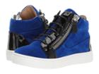 Giuseppe Zanotti Kids Veronica Sneaker (toddler/little Kid) (blue/black) Kid's Shoes