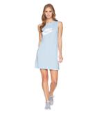 Nike Seasonal Tank Dress (leche Blue/white) Women's Dress
