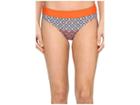 Prana Ramba Bottom (electric Orange Sevilla) Women's Swimwear
