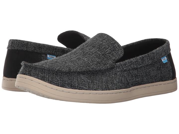 Toms Aiden (forged Iron Two-tone Woven) Men's Lace Up Casual Shoes