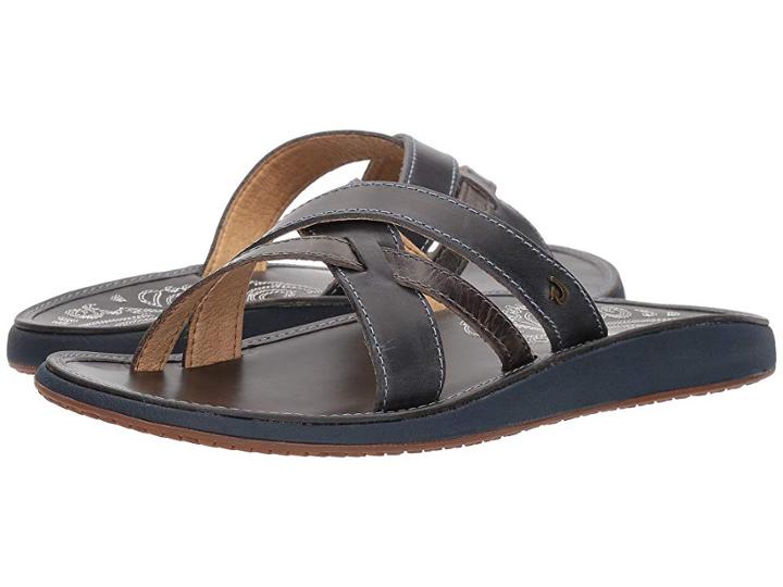 Olukai Paniolo Slide (vintage Indigo/vintage Indigo) Women's Sandals