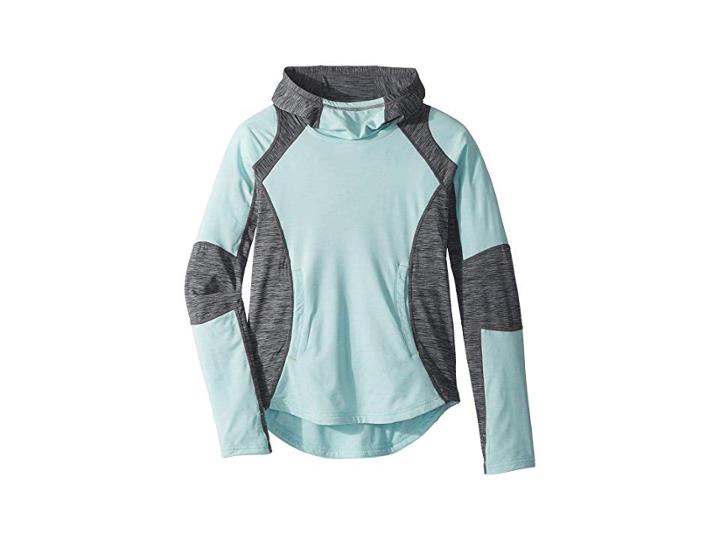 Obermeyer Kids Cora Fleece Hoodie (big Kids) (seaglass) Girl's Sweatshirt