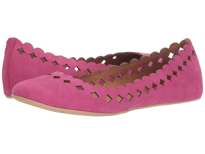 Sudini Simmi (fuchsia) Women's Dress Flat Shoes