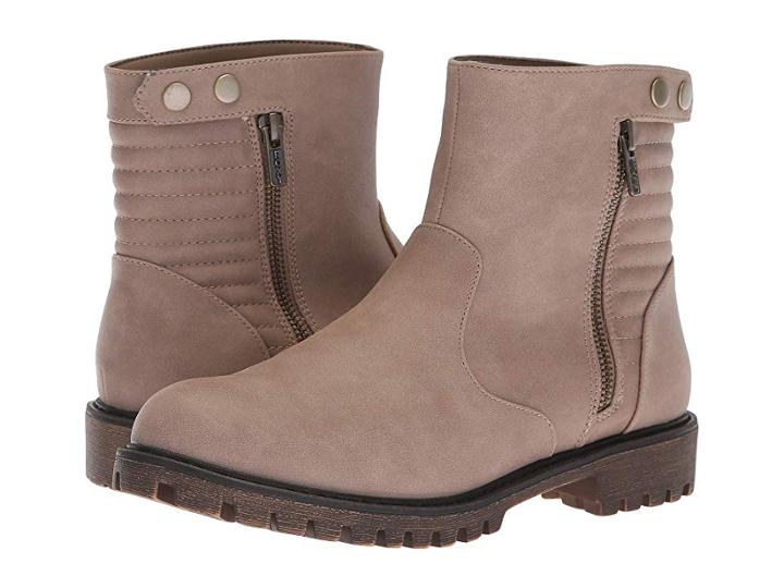 Roxy Margo (taupe) Women's Zip Boots