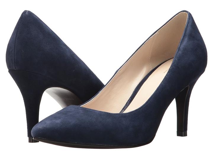 Cole Haan Juliana Pump 75mm (navy Suede) High Heels