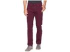 Agave Denim Rinson Twill Rocker Fit In Grape Wine (grape Wine) Men's Casual Pants