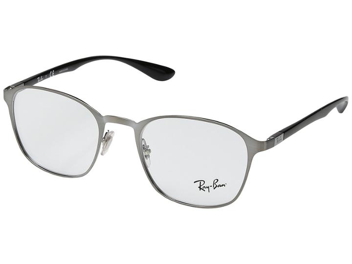 Ray-ban 0rx6357 (brushed Gunmetal) Fashion Sunglasses