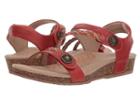 Aetrex Jillian Quarter Strap (coral) Women's Sandals