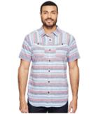 Columbia Southridge Yarn Dye Short Sleeve Shirt (zinc Plaid) Men's Short Sleeve Button Up