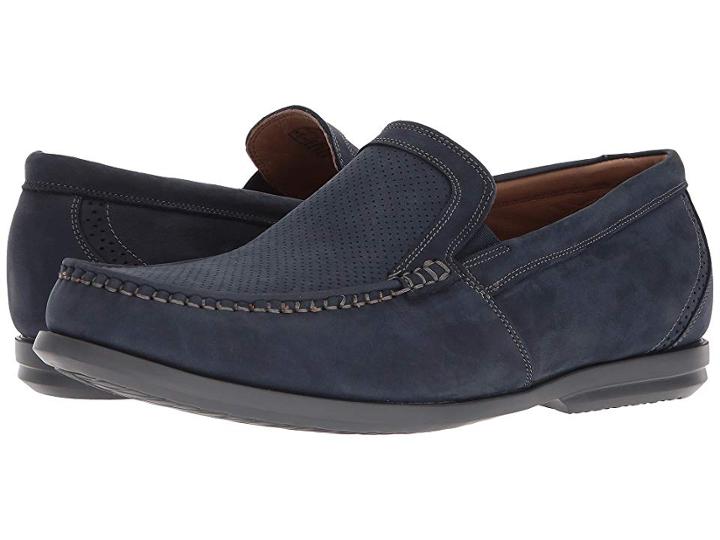 Clarks Un Gala Free (navy Nubuck) Men's Shoes