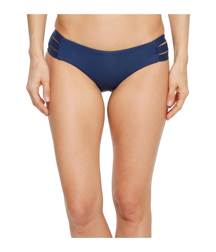 Vitamin A Swimwear Emelia Triple Strap Bottom (ink Ecolux) Women's Swimwear