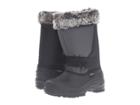 Tundra Boots Kids Glacier Misses (little Kid/big Kid) (black/charcoal) Girls Shoes