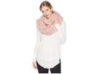 Free People Dreamland Chunky Knit Cowl (pink) Caps