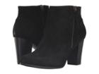 Cole Haan Davenport Bootie Ii (black Suede) Women's Boots