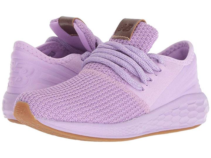 New Balance Kids Kjczdv2p (little Kid) (dark Violet/violet Glo) Girls Shoes