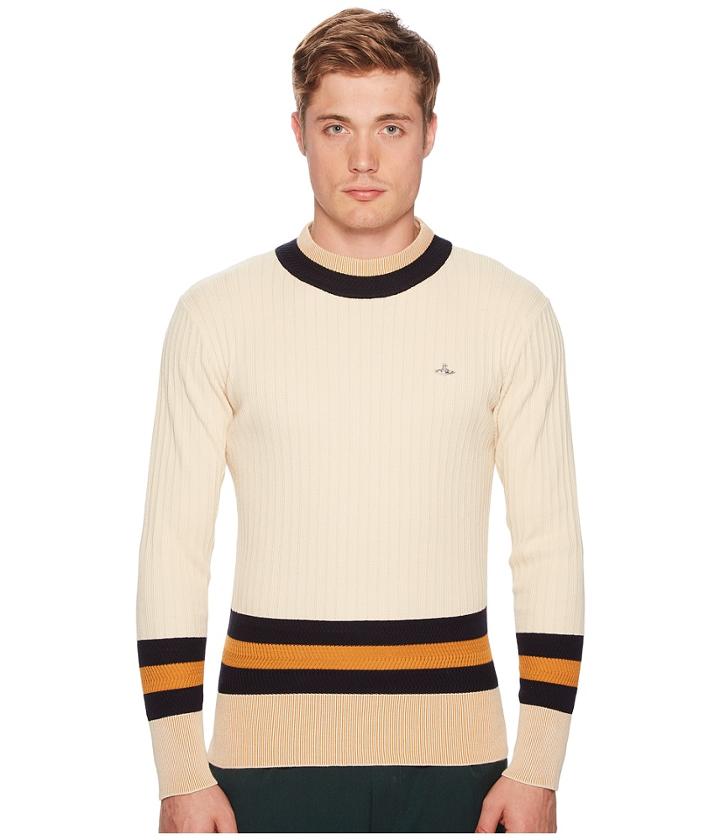 Vivienne Westwood Guernsey Sweater (cream) Men's Sweater
