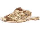 Michael Michael Kors Bella Slide (pale Gold) Women's Slide Shoes