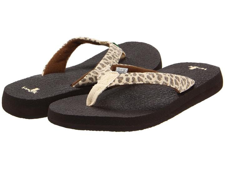 Sanuk Yoga Wildlife (cheetah) Women's Sandals