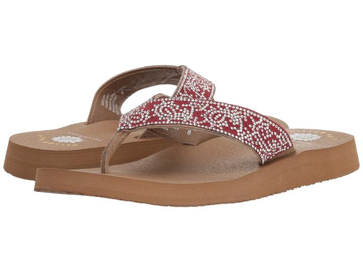 Yellow Box Bartalino (red) Women's Sandals