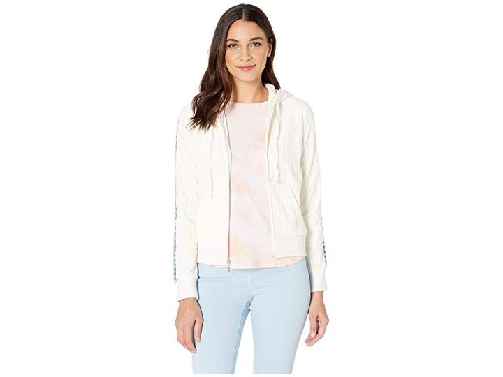 Juicy Couture Juicy Jacquard Velour Robertson Jacket (angel) Women's Clothing