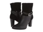 Clarks Kacia Garnet (black Leather/black Suede) Women's  Boots