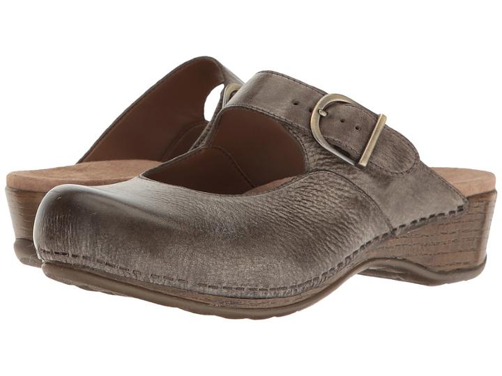 Dansko Martina (stone Distressed) Women's Clog Shoes