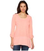 Fresh Produce Windfall Top (sunset Coral) Women's Clothing