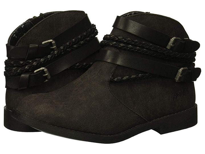 Blowfish Kids Kia-k (little Kid/big Kid) (black Spindal Pu) Girls Shoes