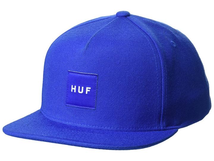 Huf Box Logo Snapback (royal) Caps