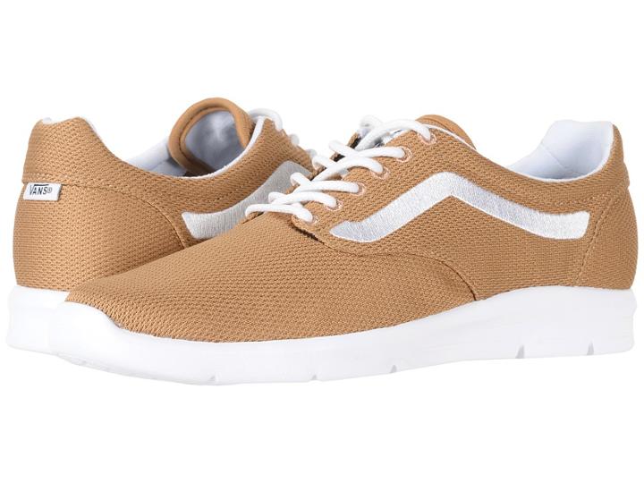 Vans Iso 1.5 ((mesh) Tiger's Eye/true White) Men's Skate Shoes
