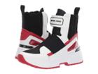 Michael Michael Kors Cosmo High Top (optic White/scarlet) Women's Shoes
