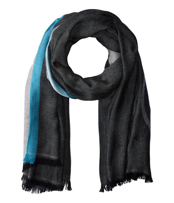 Calvin Klein Color Pop Calvin Logo (teal) Scarves
