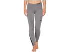 Nike Pro Warm Tight (charcoal Heather/black/black) Women's Casual Pants