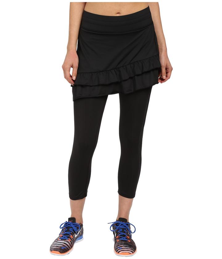 Skirt Sports Vixen Capri Skirt (black) Women's Skort