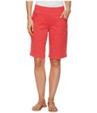 Jag Jeans Ainsley Bermuda Classic Fit Bay Twill (hibiscus) Women's Shorts