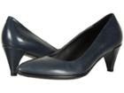 Ecco Shape 45 Sleek Pump (pavement Calf Leather) Women's 1-2 Inch Heel Shoes