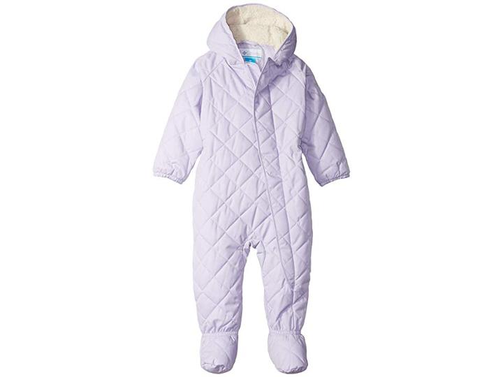 Columbia Kids Meet Cute Bunting (infant) (soft Violet Heather/chalk) Kid's Jumpsuit & Rompers One Piece