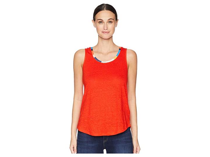 Splendid Splendid X Margherita Missoni Ciao Bella Tank Top (red) Women's Sleeveless