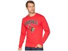 Champion College Louisville Cardinals Long Sleeve Jersey Tee (scarlet) Men's T Shirt