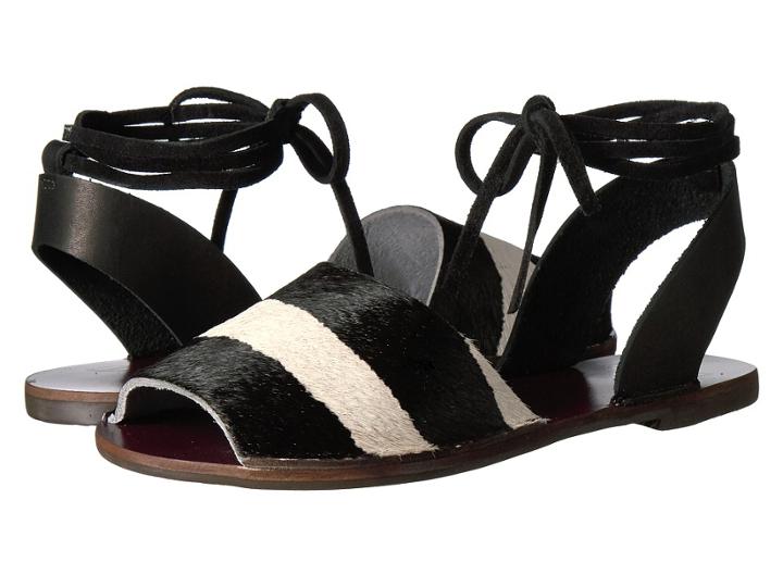 Warm Creature Sloan (black/white) Women's Sandals