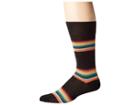 Paul Smith Kem Stripe Sock (black) Men's Crew Cut Socks Shoes