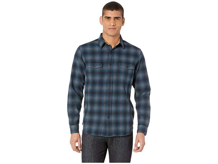 Frye Marlon Workshirt (mark Plaid) Men's Clothing